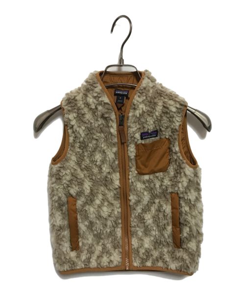 Patagonia（パタゴニア）Patagonia (パタゴニア) Baby Retro-X Vest ベージュ サイズ:3Tの古着・服飾アイテム