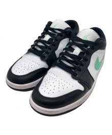 NIKE（ナイキ）の古着「Air Jordan 1 Low "Green Glow"」｜ホワイト×グリーン