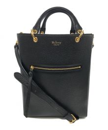 MULBERRY（マルベリー）の古着「2wayメープルトートバッグ」｜ブラック