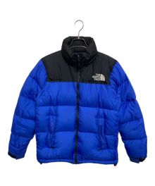 THE NORTH FACE（ザ ノース フェイス）の古着「ヌプシダウンジャケット」｜ブラック×ブルー