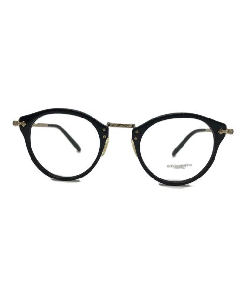 OLIVER PEOPLES（オリバーピープルズ）OLIVER PEOPLES (オリバーピープルズ) 眼鏡 ブラック サイズ:47□24の古着・服飾アイテム