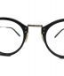 中古・古着 OLIVER PEOPLES (オリバーピープルズ) 眼鏡 ブラック サイズ:47□24：15000円