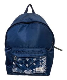 PORTER×end.（ポーター×エンド）の古着「BANDANA DAY PACK」｜ネイビー×ホワイト