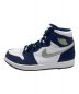 NIKE (ナイキ) Air Jordan 1 High OG CO.JP ホワイト×ネイビー サイズ:26.5cm：8000円