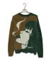 HUF (ハフ) Feels Good Cardigan ベージュ×グリーン サイズ:L：7000円