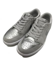 NIKE（ナイキ）の古着「Air Jordan 1 Retro Low OG "Silver"（エアジョーダン1レトロローオージーシルバー）」｜グレー