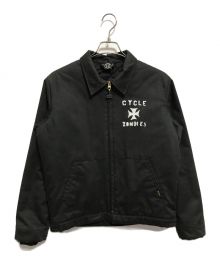 cycle zombies×BLUCO WORK GARMENT（サイクル ゾンビーズ×ブルコ ワーク ガーメント）の古着「ワークジャケット」｜ブラック