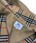 中古・古着 Burberry's (バーバリーズ) 裏地ノバチェックダッフルコート ベージュ サイズ:150cm：7000円