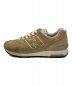 NEW BALANCE (ニューバランス) ローカットスニーカー ベージュ サイズ:26.5cm：9000円