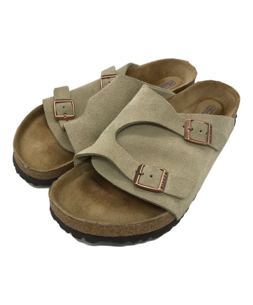 BIRKENSTOCK（ビルケンシュトック）BIRKENSTOCK (ビルケンシュトック) スウェードサンダル ベージュ サイズ:26cmの古着・服飾アイテム