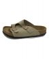 BIRKENSTOCK (ビルケンシュトック) スウェードサンダル ベージュ サイズ:26cm：8000円