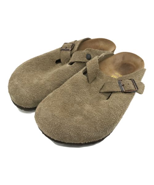 BIRKENSTOCK（ビルケンシュトック）BIRKENSTOCK (ビルケンシュトック) スウェードサンダル ベージュ サイズ:25cmの古着・服飾アイテム