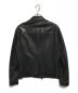 ALL SAINTS (オールセインツ) ラムレザーライダースジャケット ブラック サイズ:M：16000円