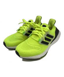 adidas（アディダス）の古着「ULTRABOOSTランニングシューズ」｜イエロー