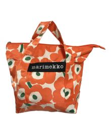 marimekko（マリメッコ）の古着「Mini Unikko KAMPUS トートバッグ」｜オレンジ