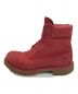 Timberland (ティンバーランド) 6inch PREMIUM BOOT レッド サイズ:71/2：7000円