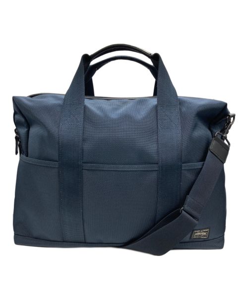 PORTER（ポーター）PORTER (ポーター) 2WAY BRIEFCASE(S) ネイビーの古着・服飾アイテム