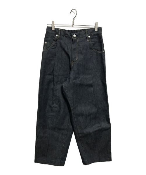 NEON SIGN（ネオンサイン）NEON SIGN (ネオンサイン) Wide Denim Slacks インディゴ サイズ:44の古着・服飾アイテム