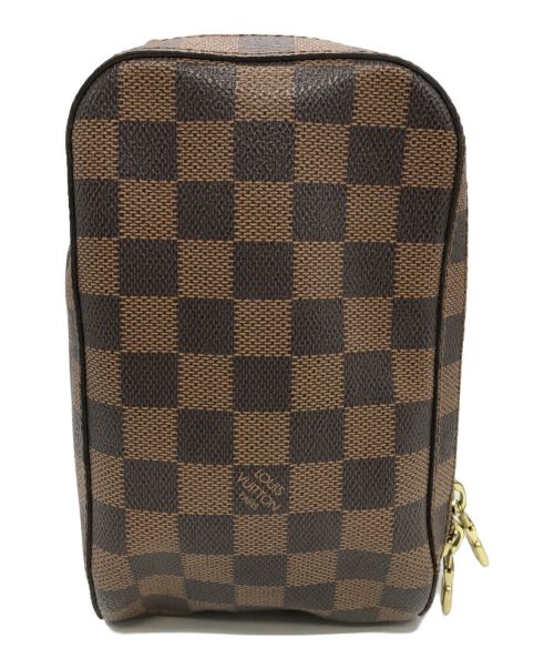 LOUIS VUITTON（ルイ ヴィトン）LOUIS VUITTON (ルイ ヴィトン) ジェロニモスダミエボディバック ブラウンの古着・服飾アイテム