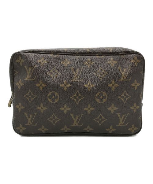 LOUIS VUITTON（ルイ ヴィトン）LOUIS VUITTON (ルイ ヴィトン) モノグラムトゥルーストワレット28 ブラウンの古着・服飾アイテム