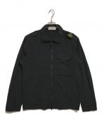 STONE ISLANDストーンアイランド）の古着「Naslan Light Over Shirt Nylon Jacket」｜ブラック