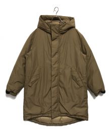 Snow peak×JOURNAL STANDARD relume（スノーピーク×ジャーナルスタンダード レリューム）の古着「フーデッドダウンコート」｜ベージュ