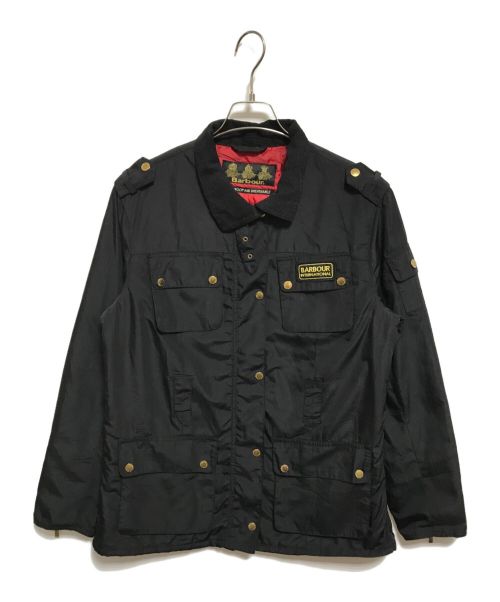 Barbour（バブアー）Barbour (バブアー) ジップアップジャケット ブラック×レッド サイズ:XXLの古着・服飾アイテム