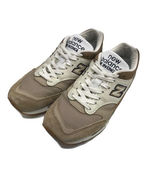 NEW BALANCE（ニューバランス）NEW BALANCE (ニューバランス) ローカットスニーカー ベージュ×ブラウン サイズ:UK5 1/2の古着・服飾アイテム