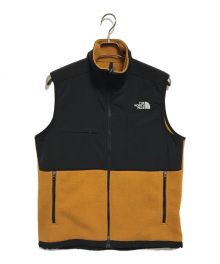 THE NORTH FACE（ザ ノース フェイス）の古着「デナリ リサイクルフリース&ナイロンベスト」｜イエロー