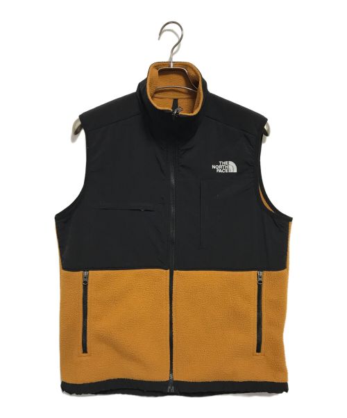 THE NORTH FACE（ザ ノース フェイス）THE NORTH FACE (ザ ノース フェイス) デナリ リサイクルフリース&ナイロンベスト イエロー サイズ:Sの古着・服飾アイテム