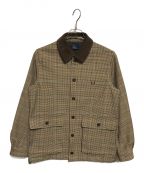 FRED PERRYフレッドペリー）の古着「LONG LINE JACKET」｜ブラウン