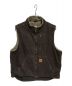 CarHartt（カーハート）の古着「Mock Neck Vest」｜ブラウン