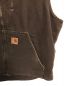 中古・古着 CarHartt (カーハート) Mock Neck Vest ブラウン サイズ:L：8000円