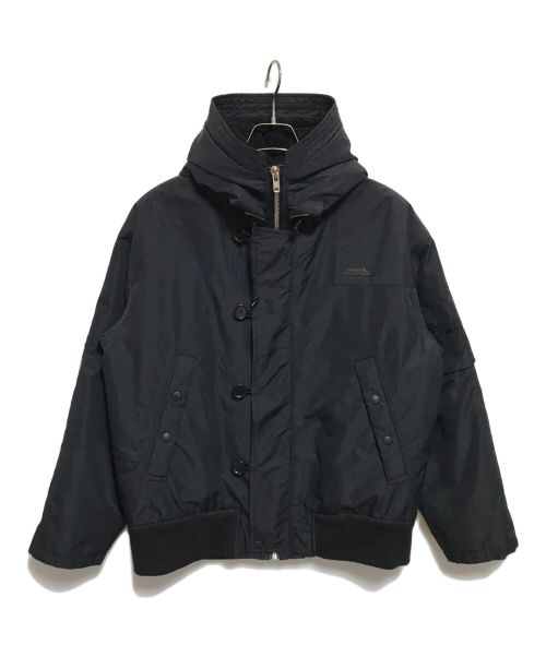 stussy（ステューシー）stussy (ステューシー) フーデッドジャケット ブラック サイズ:Mの古着・服飾アイテム