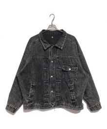 ADRER（アドラー）の古着「13.5oz vintage over denim jacket」｜ブラック