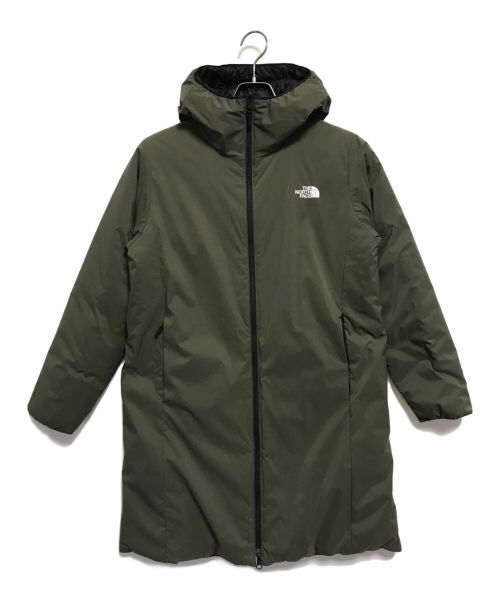 THE NORTH FACE（ザ ノース フェイス）THE NORTH FACE (ザ ノース フェイス) リバーシブルエニータイムインサレーテッドロングフーディ グリーン サイズ:Mの古着・服飾アイテム