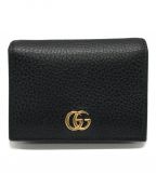 GUCCIグッチ）の古着「2つ折り財布」｜ブラック