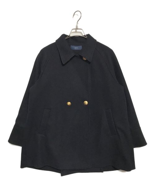 SHIPS（シップス）SHIPS (シップス) メルトン 2WAY Pコート ネイビー サイズ:Mの古着・服飾アイテム