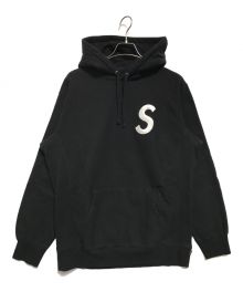 SUPREME（シュプリーム）の古着「S Logo Hooded Sweatshirt」｜ブラック