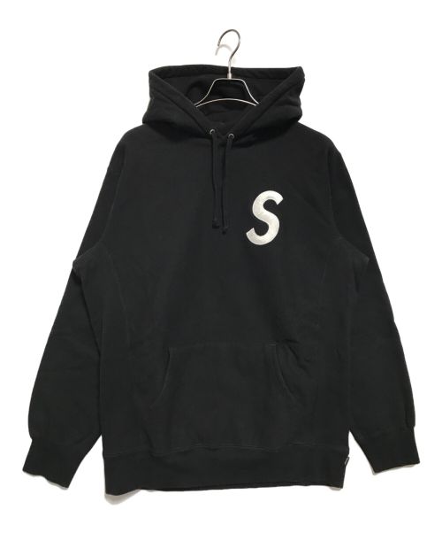 SUPREME（シュプリーム）Supreme (シュプリーム) S Logo Hooded Sweatshirt ブラック サイズ:XLの古着・服飾アイテム