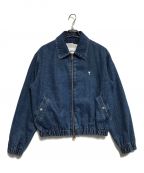 AMI Alexandre Mattiussiアミ アレクサンドル マテュッシ）の古着「ADC Zipped Jacket」｜インディゴ