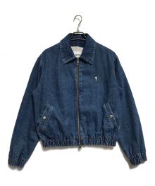 AMI Alexandre Mattiussi（アミ アレクサンドル マテュッシ）の古着「ADC Zipped Jacket」｜インディゴ