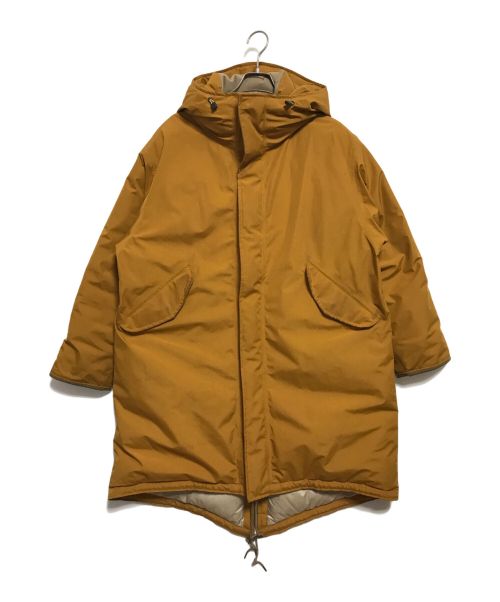 nanamica（ナナミカ）nanamica (ナナミカ) GORE-TEX Long Down Coat オレンジ サイズ:Mの古着・服飾アイテム