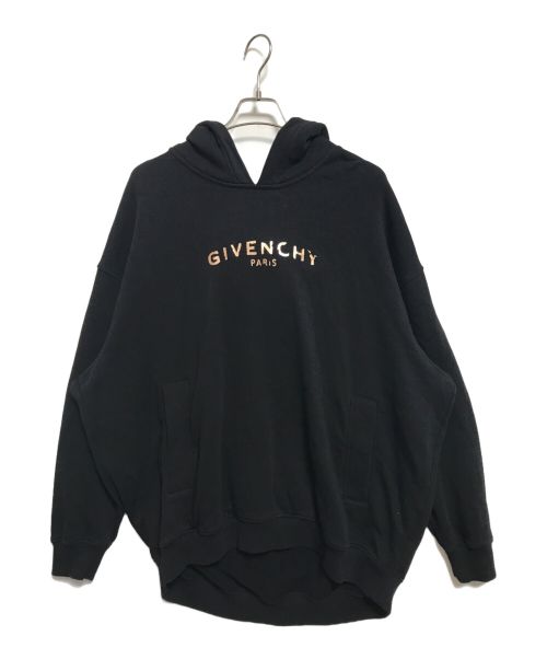 GIVENCHY（ジバンシィ）GIVENCHY (ジバンシィ) オーバーサイズフィットパーカー ブラック サイズ:Mの古着・服飾アイテム