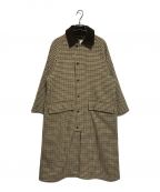 Barbourバブアー）の古着「LADIES BURGHLEY WILLIAM BLISS BLISSTEX TWEEDS」｜ベージュ