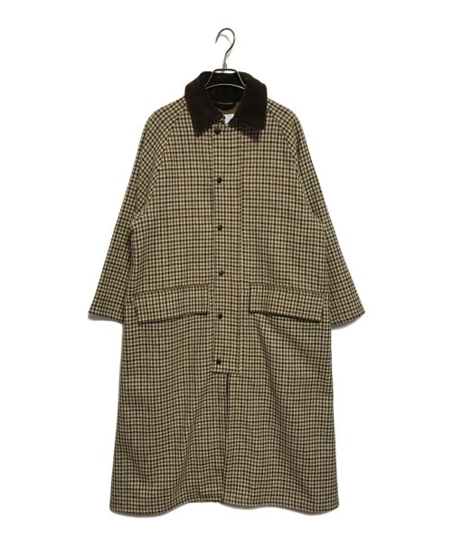 Barbour（バブアー）Barbour (バブアー) LADIES BURGHLEY WILLIAM BLISS BLISSTEX TWEEDS ベージュ サイズ:SIZE 10の古着・服飾アイテム