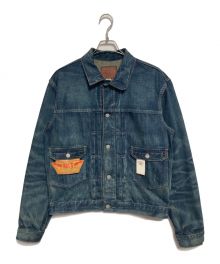 RRL（ダブルアールエル）の古着「ヴィンテージ加工デニムジャケット」｜インディゴ