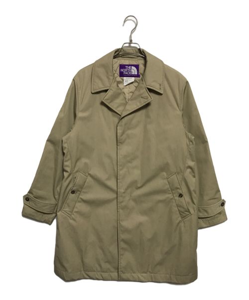 THE NORTHFACE PURPLELABEL（ザ・ノースフェイス パープルレーベル）THE NORTHFACE PURPLELABEL (ザ・ノースフェイス パープルレーベル) BEAMS (ビームス) 別注Soutien Collar Coat ベージュ サイズ:Lの古着・服飾アイテム