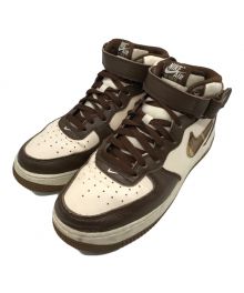 NIKE（ナイキ）の古着「LX NIKE AIR FORCE 1 MID '07」｜ブラウン×アイボリー