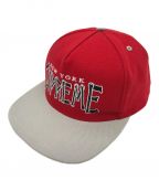 SUPREMEシュプリーム）の古着「Bones Logo 5-Panel」｜レッド